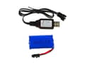 Miniatyrbillede 5 af 7: Remote Controlled 1:16 Blue 2.4G 360 Degree Terrain Drift Car