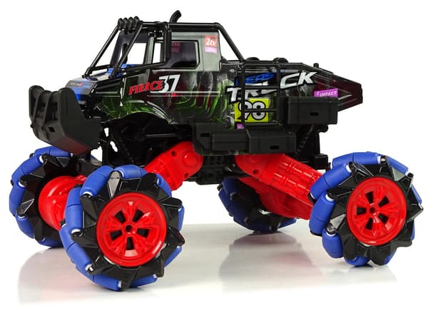 Remote Controlled 1:16 Blue 2.4G 360 Degree Terrain Drift Car