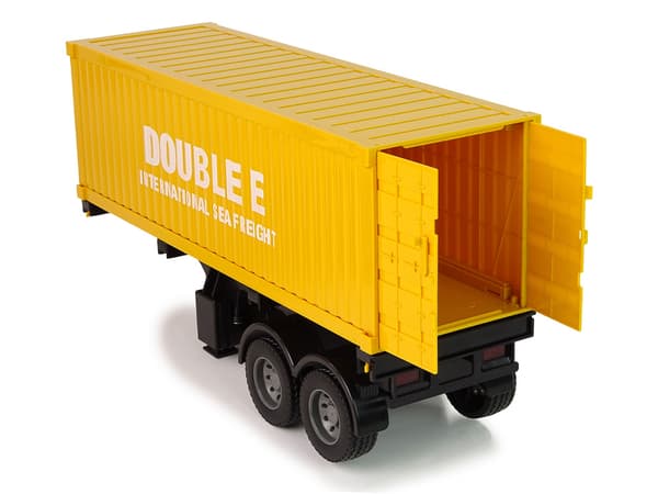 Large R/C truck Mercedes Arocs Blue 1:20 Container 58 cm Long
