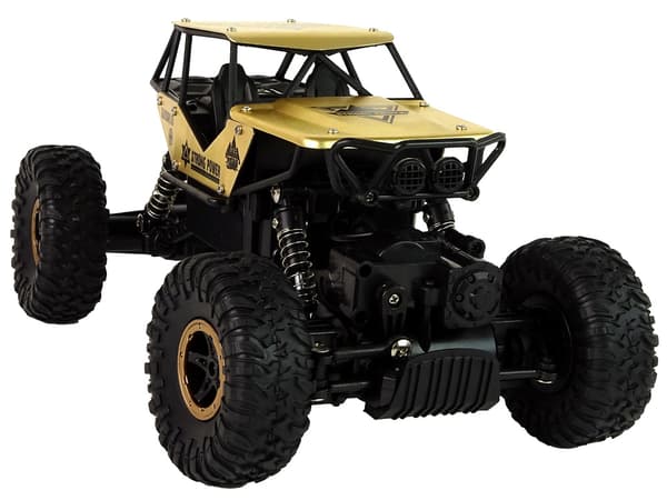 Auto RC High Wheels 1:18 Plastic Black Gold