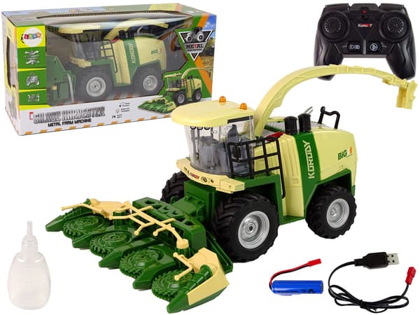 Harvester Remote Controlled Smoke Light Sound 2.4G 1:24