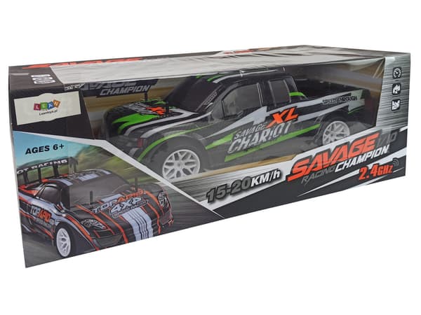 Remote Controlled Car R/C Pick Up 15-20 km/h Green