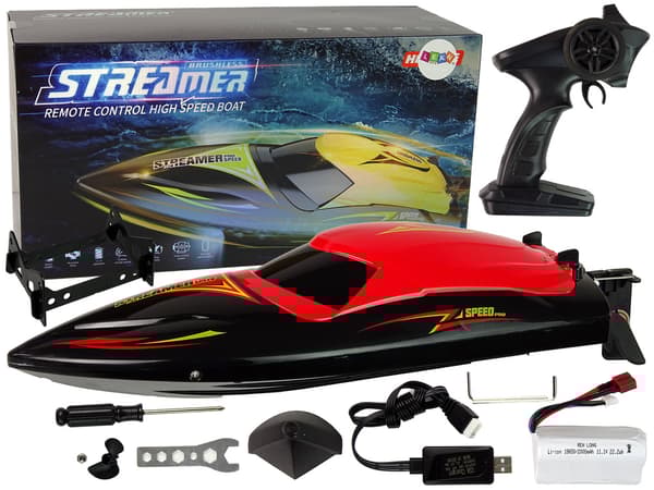 Motorboat R/C 2.4G Red 35 KM/H