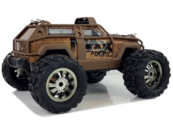 Rally Car Remote Controlled Brown 2.4G 1:18 35 km/h Speed Control
