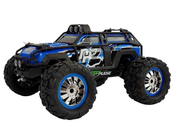 Rally Car Remote Controlled Blue 2.4G 1:18 35km/h