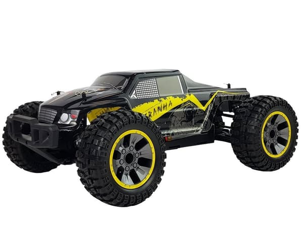 Off-Road Remote Controlled Yellow 1:10 ENOZE 9200E 40 km/h Large Wheels