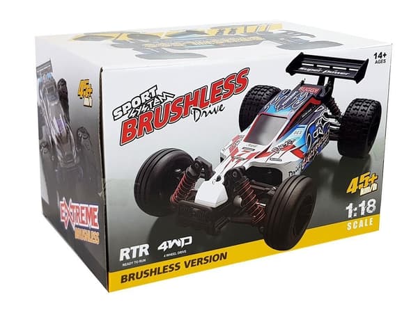 Remote Controlled Rally Car 1:18 Yellow ENOZE 9302E Speed 45 km/h