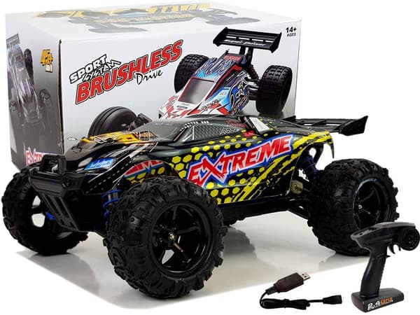 Remote Controlled Rally Car 1:18 Yellow ENOZE 9302E Speed 45 km/h