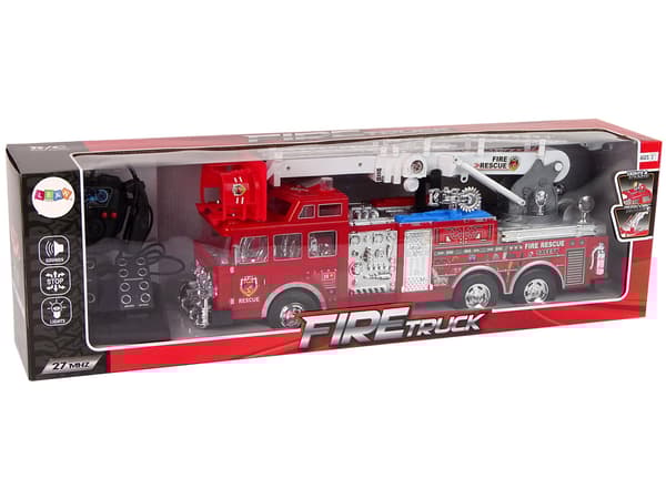Remote Controlled Fire Station Gas Pedal Brake Remote Control Sound