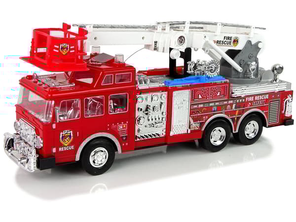 Remote Controlled Fire Station Gas Pedal Brake Remote Control Sound