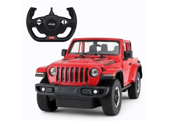 R/C Jeep Wrangler Rubicon 1:14 Rastar Red