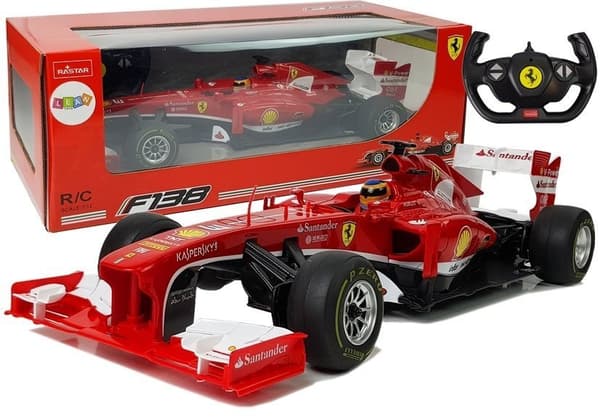 Radio Controlled F1 Bolid Ferrari F138 Red 1:12 2.4G