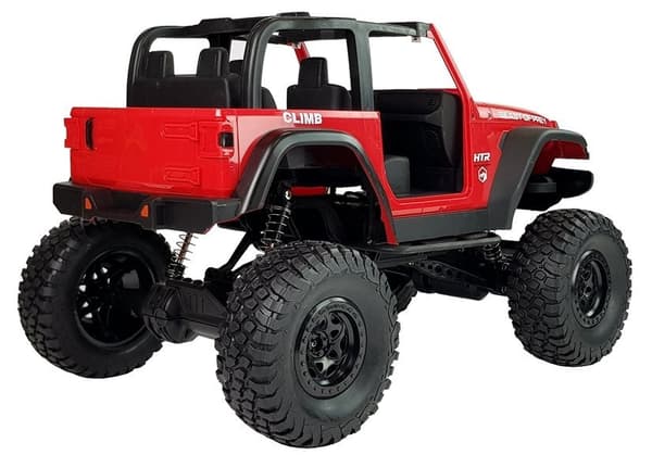 Red Remote Controlled Jeep Terrain Car 2.4G
