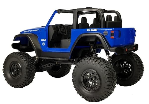 Red Remote Controlled Jeep Terrain Car 2.4G