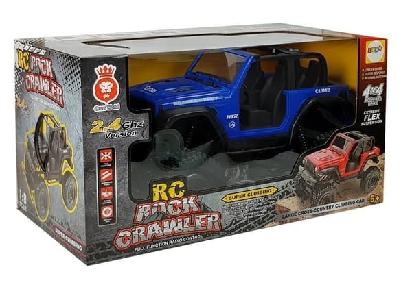 Red Remote Controlled Jeep Terrain Car 2.4G