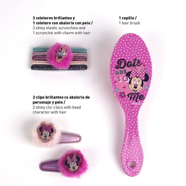Hårtillbehör Mimmi Pigg Rosa (8 st delar)