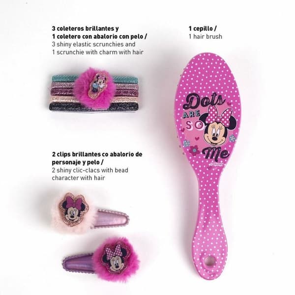 Hårtillbehör Mimmi Pigg Rosa (8 st delar)