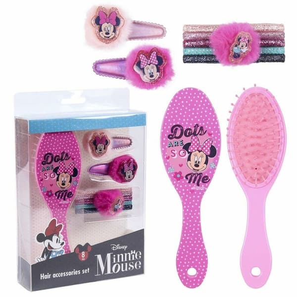 Hårtillbehör Mimmi Pigg Rosa (8 st delar)