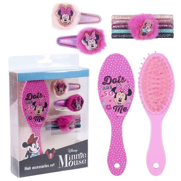 Hårtillbehör Mimmi Pigg Rosa (8 st delar)