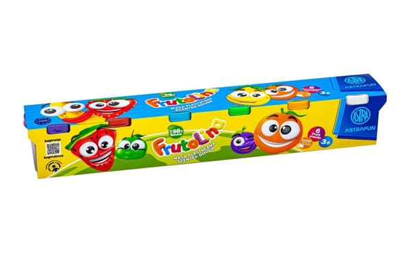 Doftplastmassa Frutolina 6 färger Astra