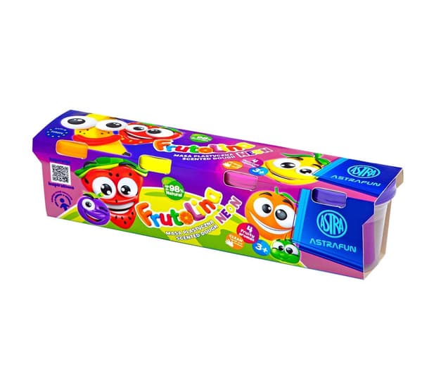 Doft plastmassa Frutolina 4 färger NEON Astra
