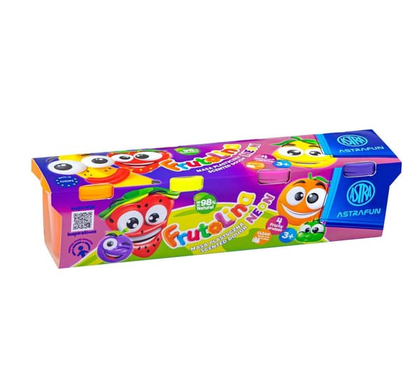 Doft plastmassa Frutolina 4 färger NEON Astra