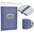 Miniatyrbild 7 av 9: 120 fickor 10 sidor Myntalbum Samlingsbok Ministorlek Pengar Insamlingshållare Blå