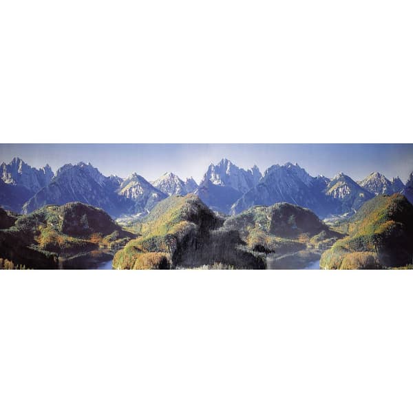 Faller 180512 H0 Modelljärnvägsbakgrund Neuschwanstein 3200 mm x 1000 mm