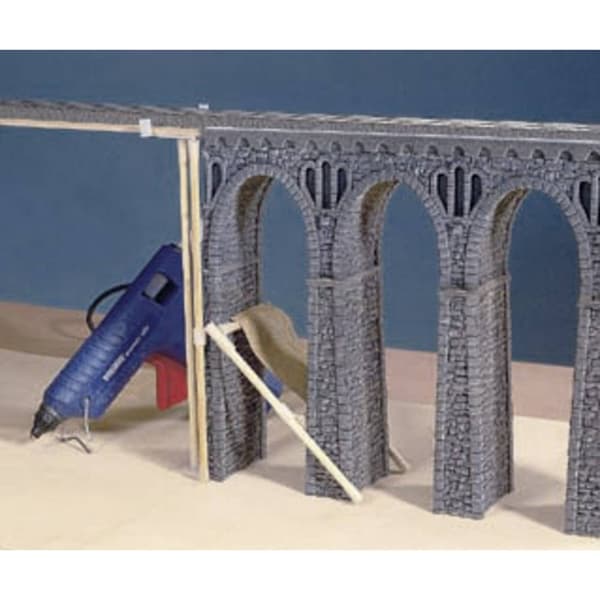 NOCH 58660 H0 Stenviadukt 1 spår Universell (L x B x H) 370 x 44 x 245 mm