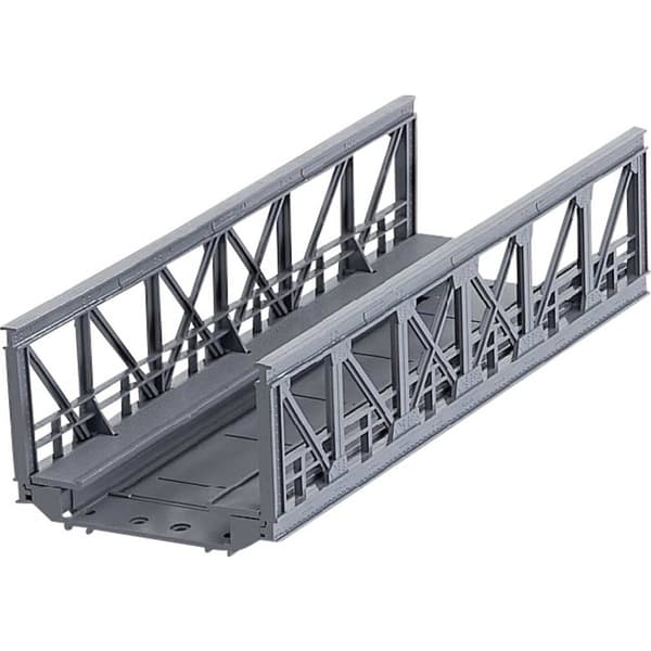 Märklin 074620 H0 Fackverksbro 1 spår H0 Märklin C-spår (med ballast) (L x B x H) 180 x 64 x 45 mm Grå
