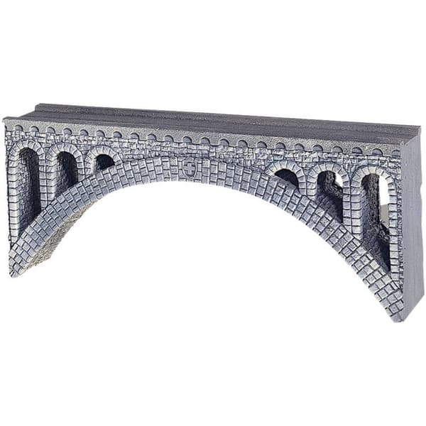 NOCH 58670 H0 Rhône-viadukt 1 spår Universell (L x B x H) 370 x 44 x 150 mm Grå