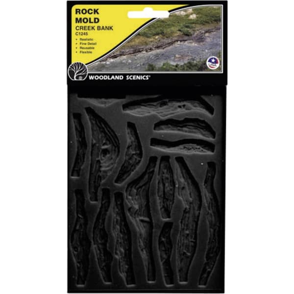 Woodland Scenics WC1245 Universell Gummiform Flodstrand (L x B) 250 mm x 130 mm