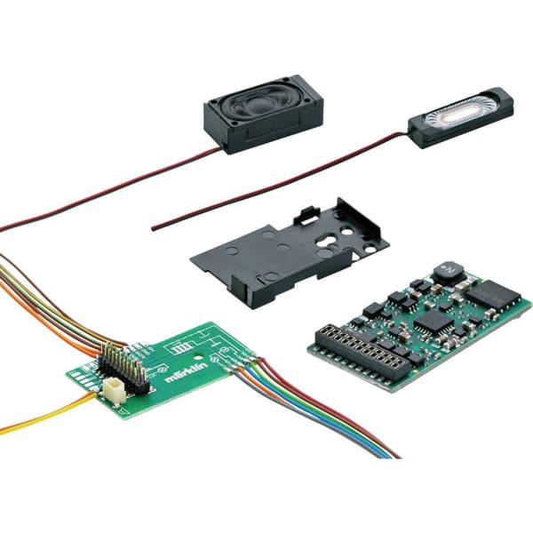 Märklin 60976 mSD/3 Ljuddekoder utan kabel, med kontakt Grön