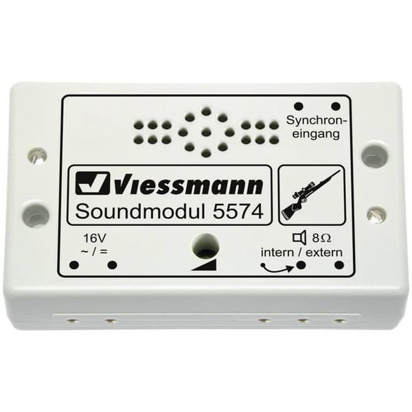 Viessmann Modelltechnik 5574 Ljudmodul Jakt Monteringsklar modul