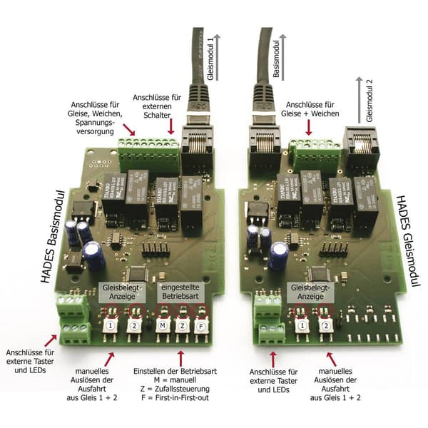 TAMS Elektronik 51-04116-01-C Skuggstationsstyrning Monteringsklar modul Basmodul