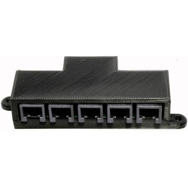 TAMS Elektronik 73-80496-01-C RJ12 XL-fördelare 6-polig Monteringsklar modul