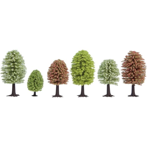 Trädpack Vårblommor 50 till 90 mm NOCH Hobby 26906 10 st Grön