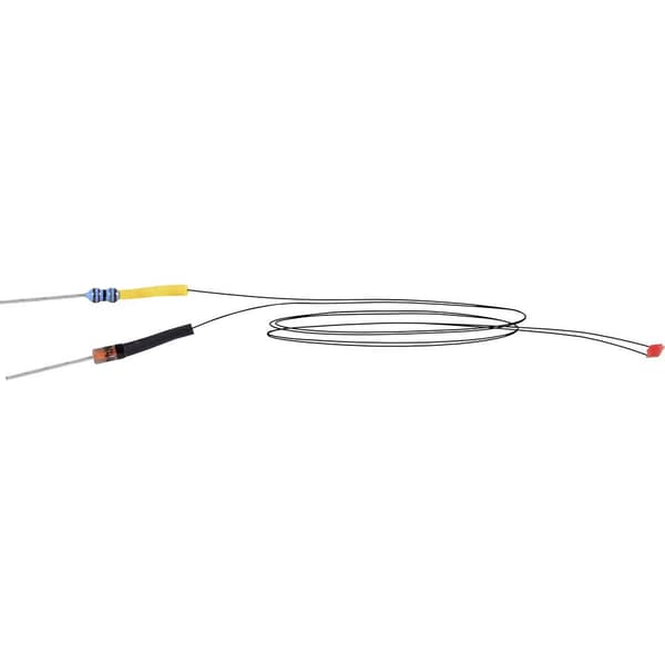 Viessmann Modelltechnik 3563 LED:er med kablar Röd 1 st