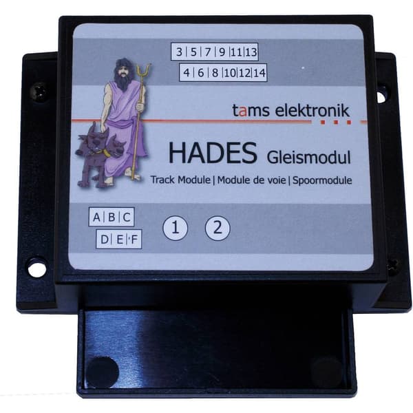 TAMS Elektronik 51-04158-01-C Hölje Tillbehör för Hades - spårmodul