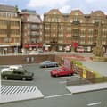 Miniatyrbild 3 av 3: Busch 7077 N Parkeringsplats (L x B) 120 mm x 100 mm
