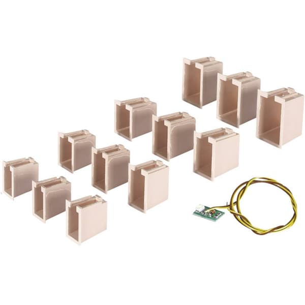 Viessmann Modelltechnik 6005 Innerbelysningen byggnade Vit 1 set