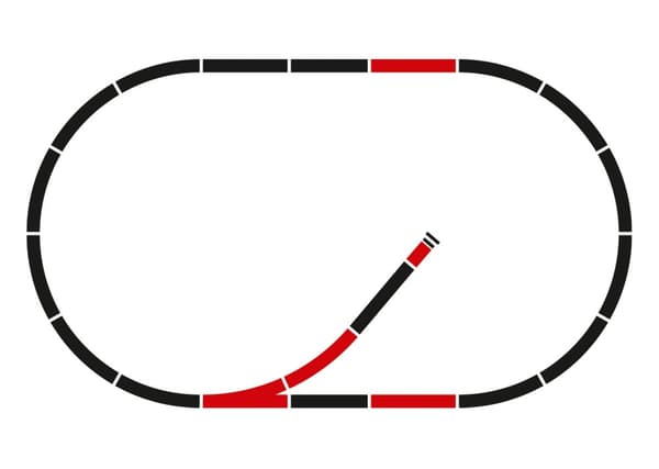 Märklin 24900 Skinnesett C1