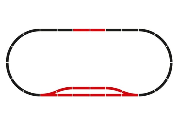 Märklin 24902 Skinnesæt C2
