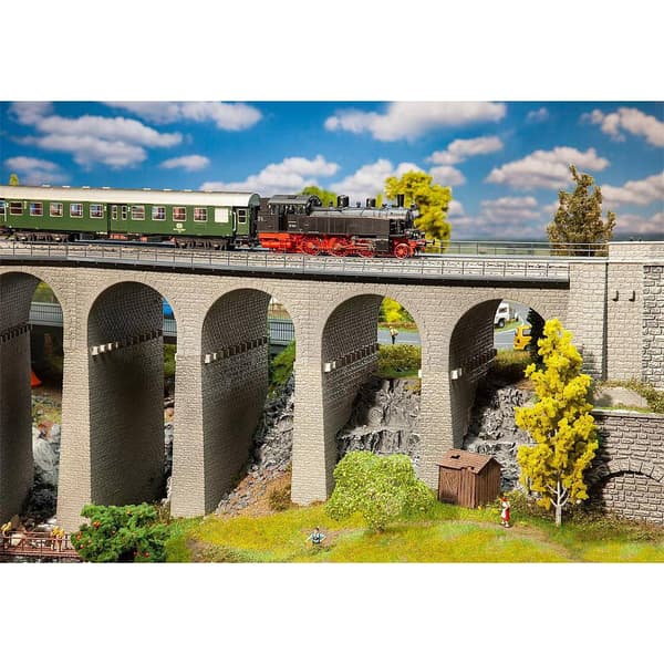 Faller 120465 H0 Viadukt-set (L x B x H) 473 x 169 x 262 mm Grå