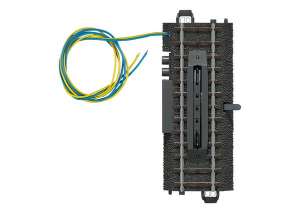 Märklin 24997 Avkoblingskinne elektrisk 94.4 mm Grå