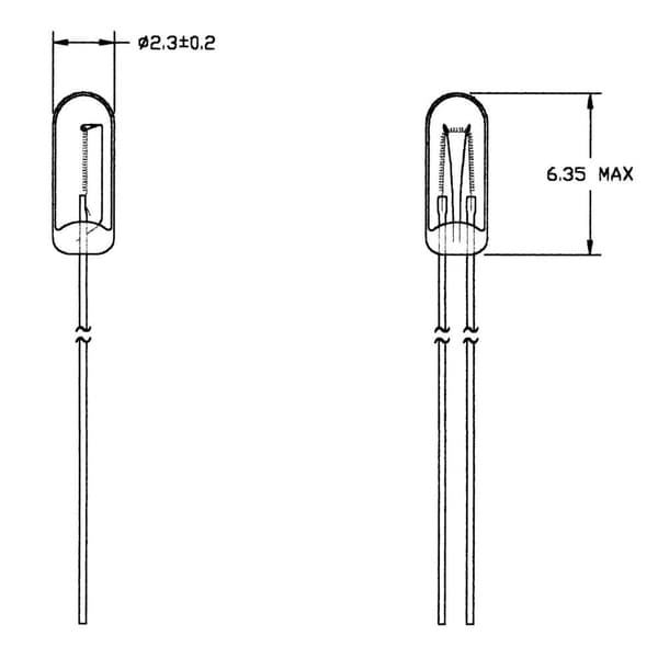 Barthelme 21616300 Specialglödlampa Klar T3/4 WT 16 V 30 mA 1 set