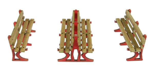 Metcalfe PO502 - H0 Benker (5 stk)