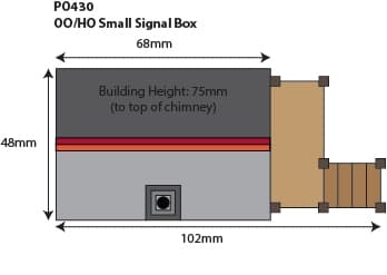 Metcalfe PO430 - H0 Signalskur