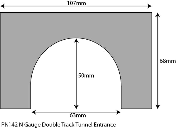 Metcalfe PN142 - N Tunnelinngang Dobbeltspor