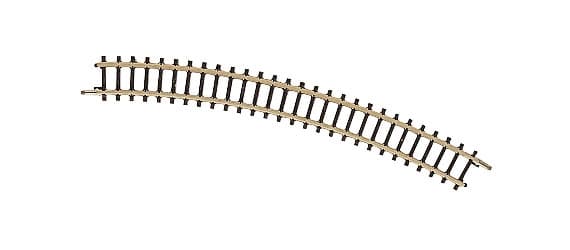 Märklin 8521 Buet skinne 195 mm - 10 stk Sort, Gul